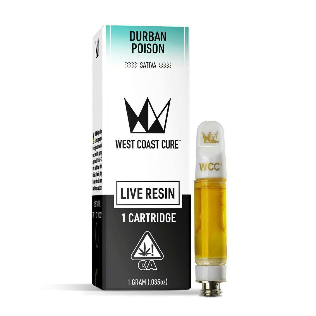 Durban Poison Live Resin Cartridge