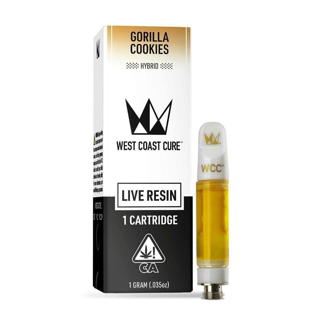 Gorilla Cookies Live Resin Cartridge - 1g