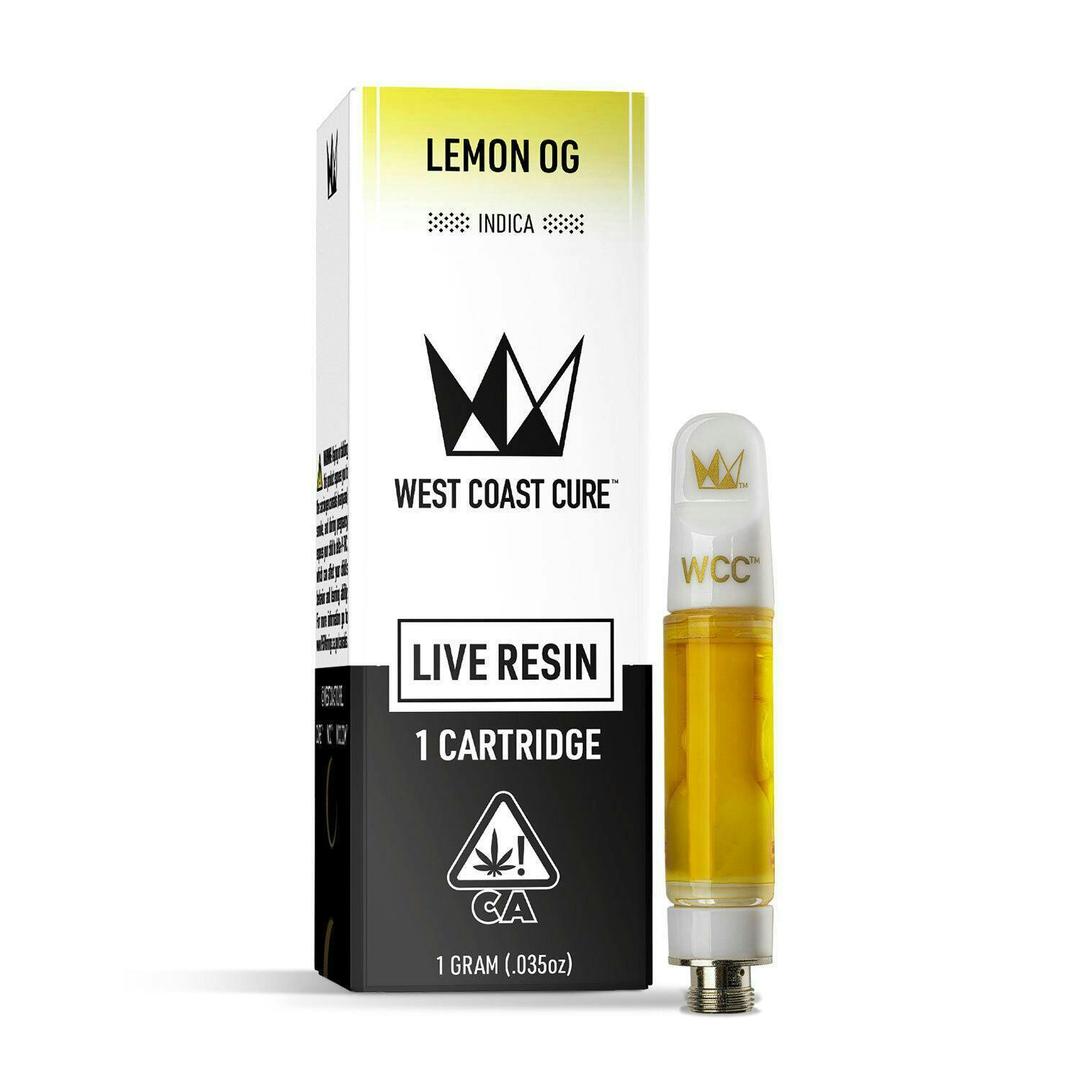 Lemon OG Live Resin Cartridge - 1g