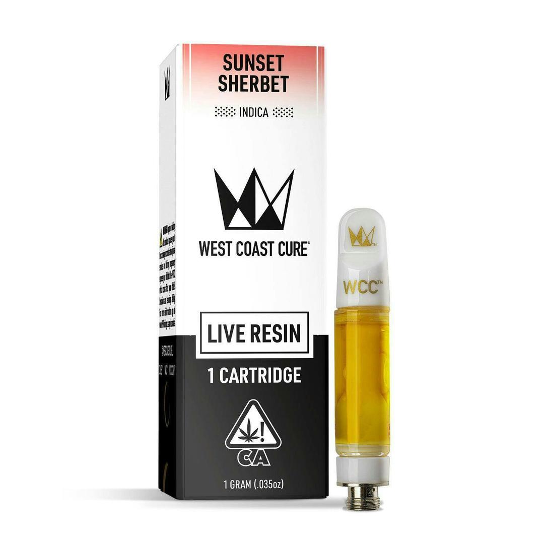 Sunset Sherbet Live Resin Cartridge - 1g