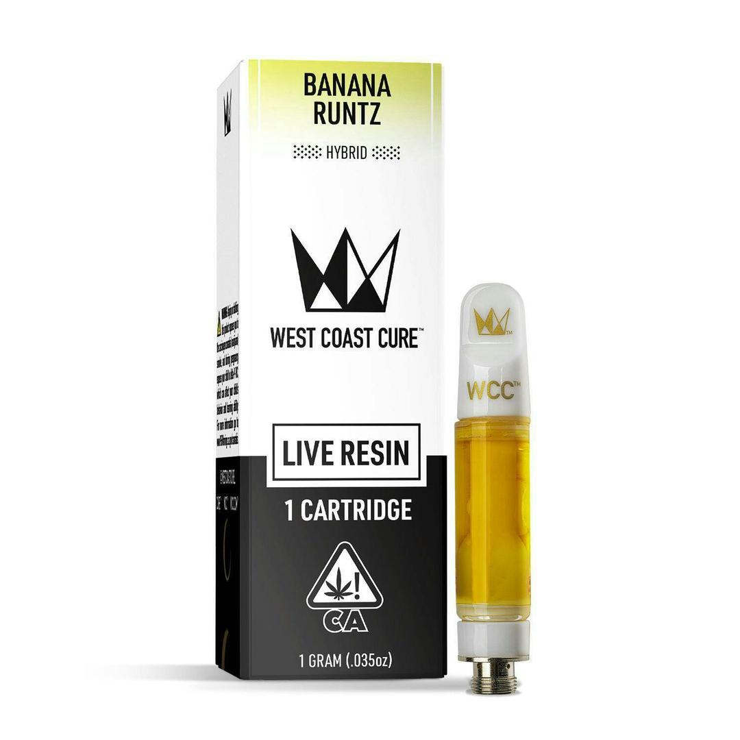 Banana Runtz Live Resin Cartridge - 1g