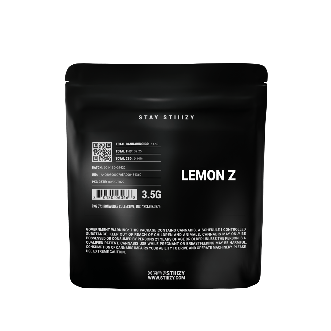 - LEMON Z - 3.5G Black Label Mylar