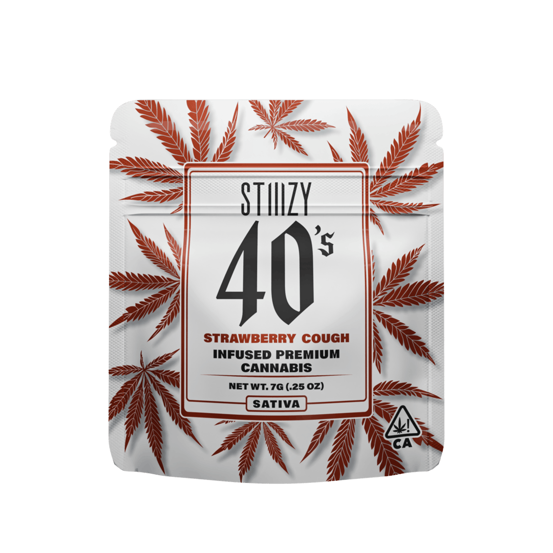 - STRAWBERRY COUGH - 7G 40's Infused Flower
