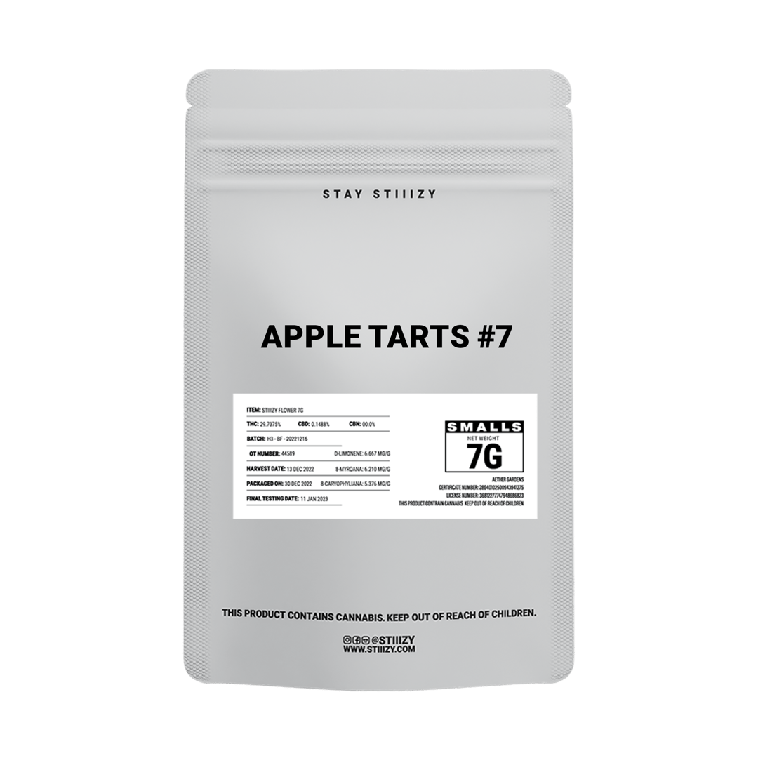 - APPLE TARTS #7 - 7G White Label Mylar