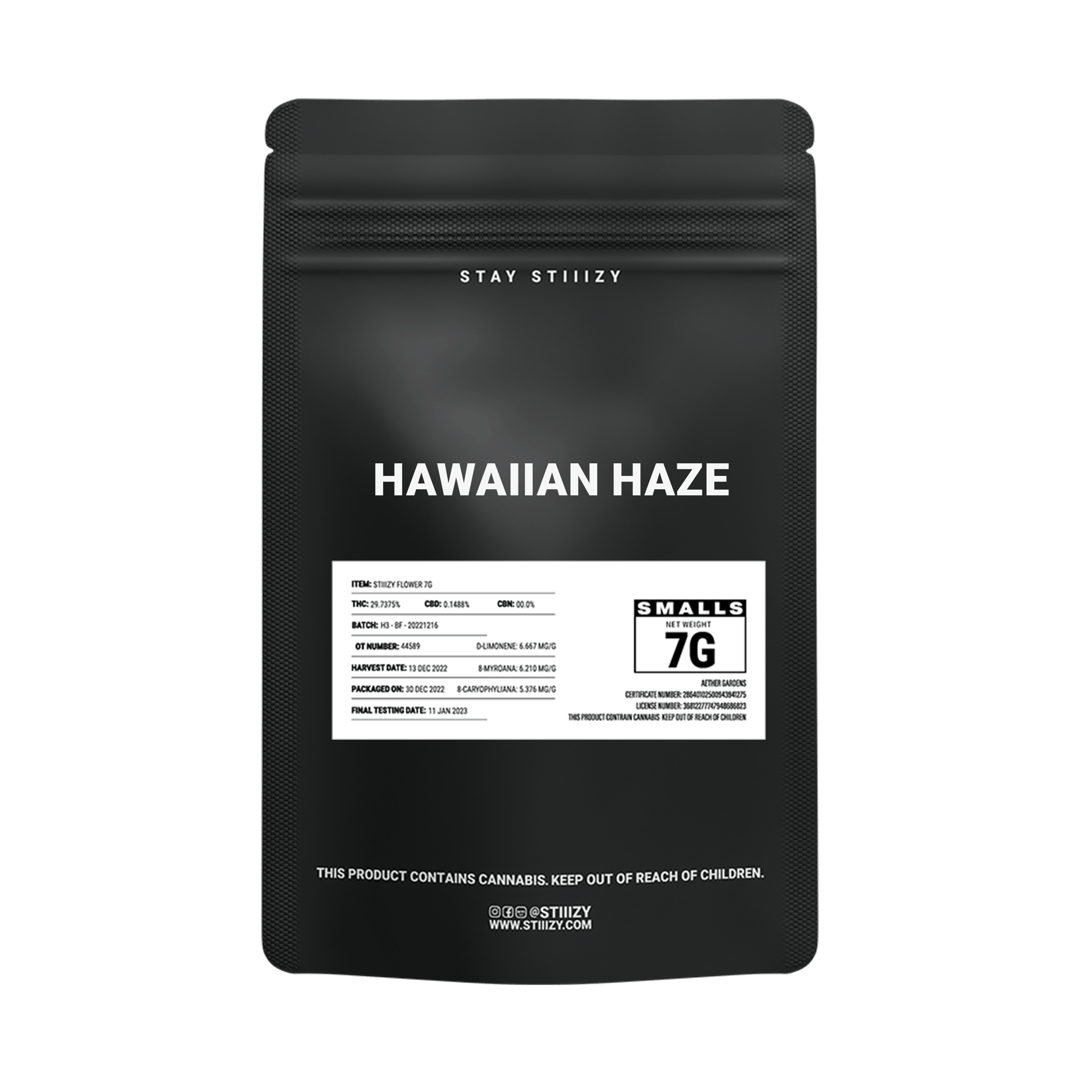 - HAWAIIAN HAZE- 7G Black Label Mylar