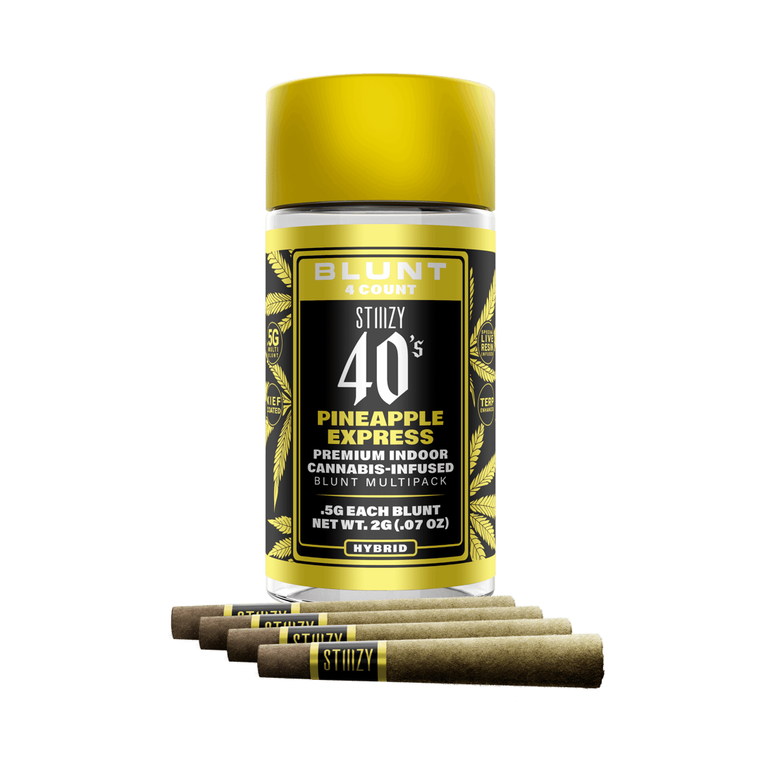 - PINEAPPLE EXPRESS - .5G 40's Infused Mini Blunt 5 Pack