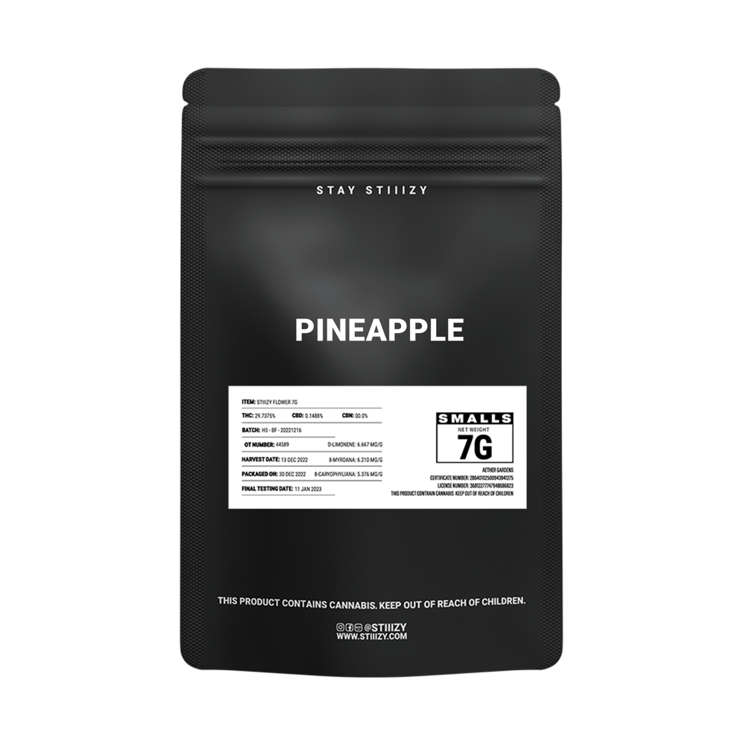 - PINEAPPLE - 7G Black Label Mylar