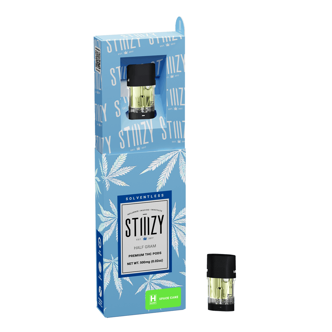 Vape Cartridge - SPACE CAKE .5G Solventless Live Rosin Pod - STIIIZY