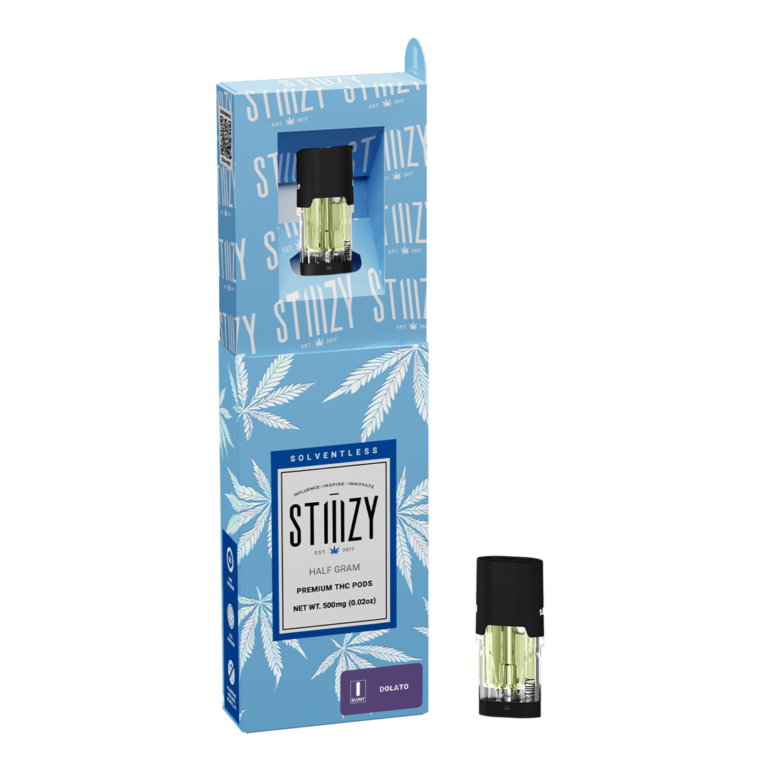 Vape Cartridge - DOLATO .5G Solventless Live Rosin Pod - STIIIZY