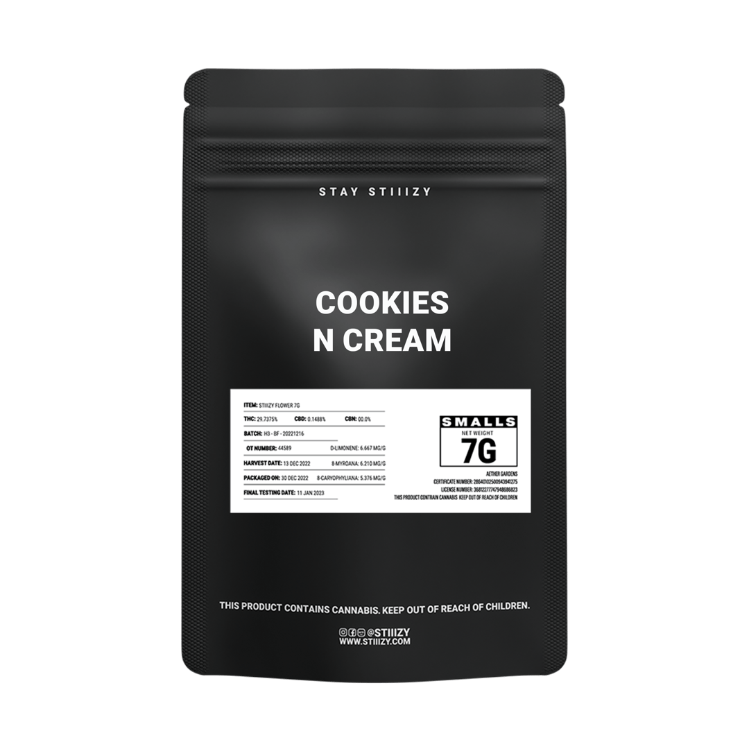 - COOKIES & CREAM - 7G Black Label Mylar