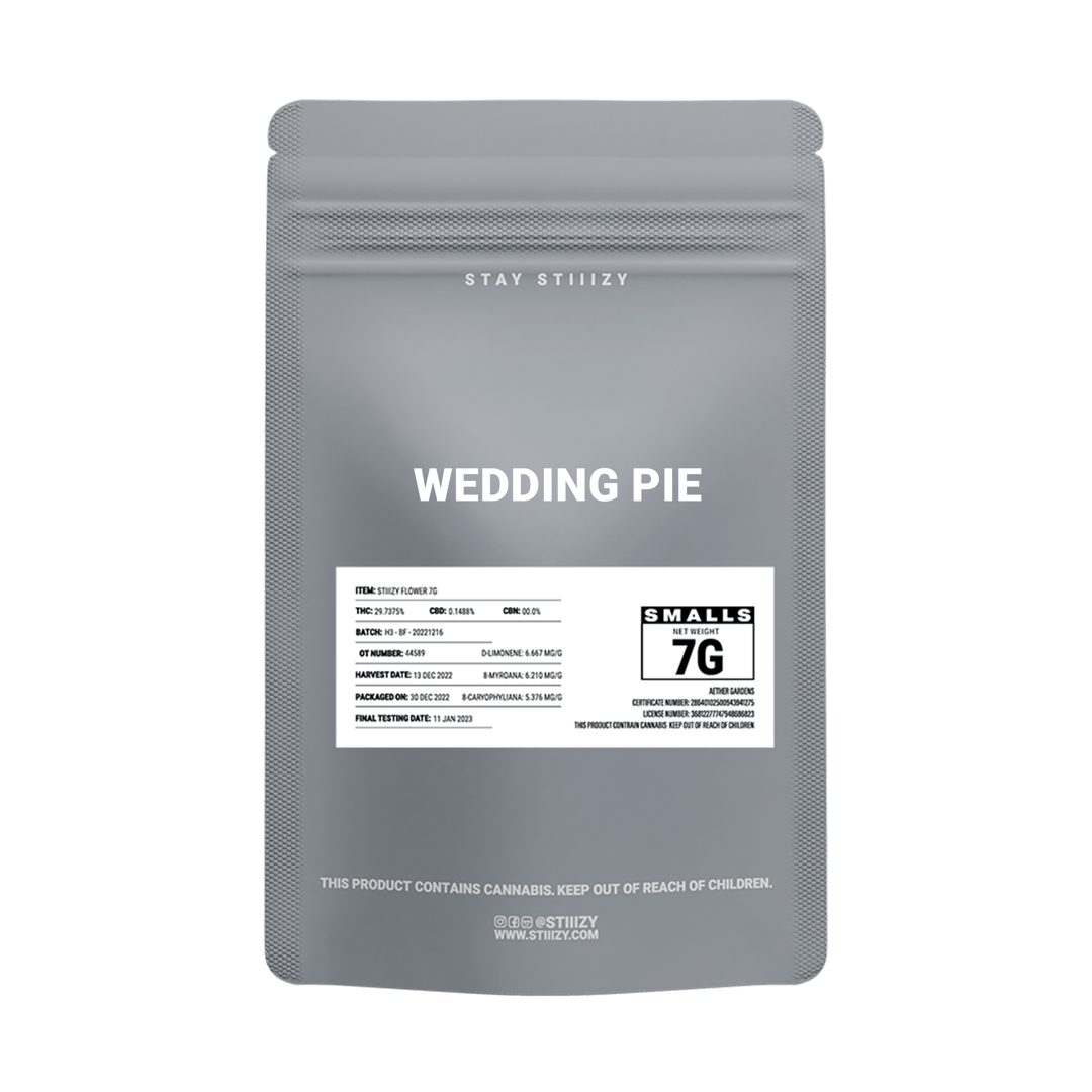 - WEDDING PIE - 7G Grey Label Mylar