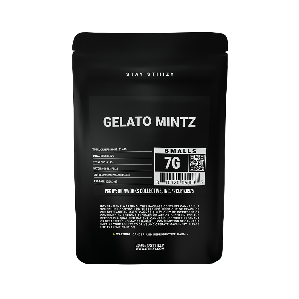 - GELATO MINTZ - 7G Black Label Mylar