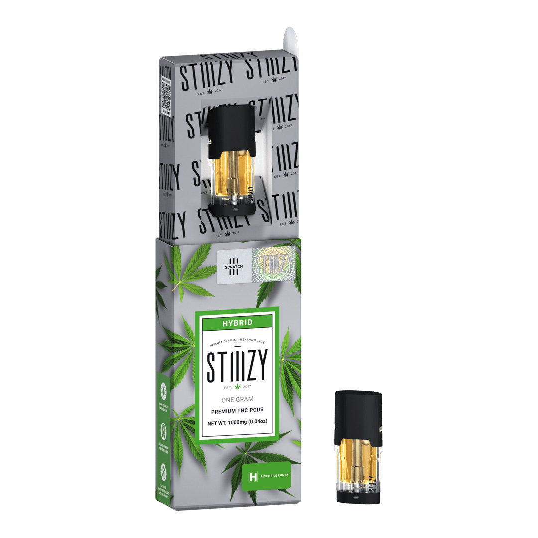 Vape Cartridge - PINEAPPLE RUNTZ 1G Original THC Pod - STIIIZY