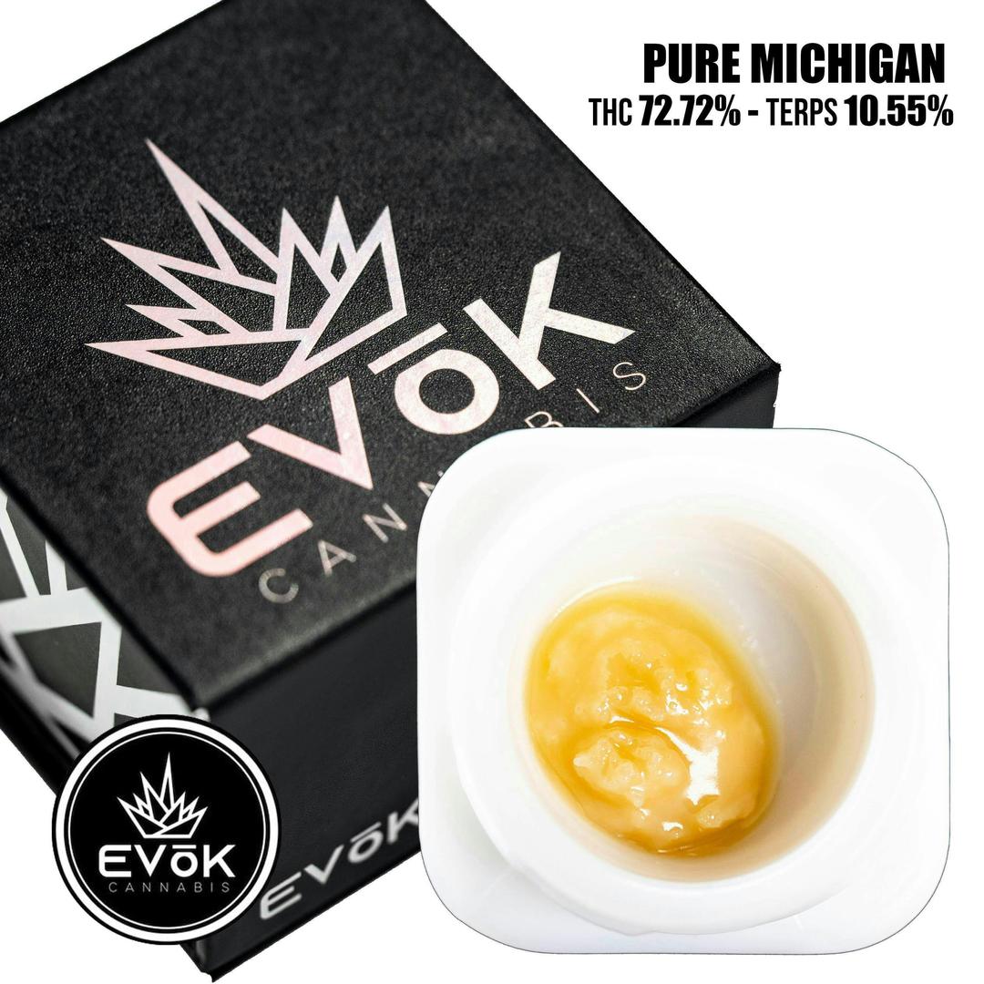 Pure Michigan - Live Rosin Badder *SOURCED FROM NBRHD*