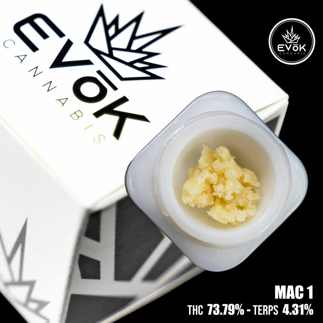 Mac 1 - Badder *SOURCED BY ELITE GROWING*