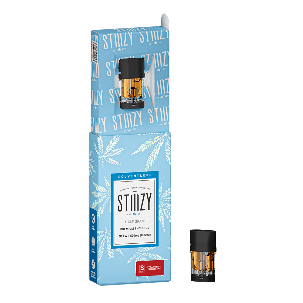 Vape Cartridge - STRAWBERRY SHORTCAKE .5G Solventless Live Rosin Pod