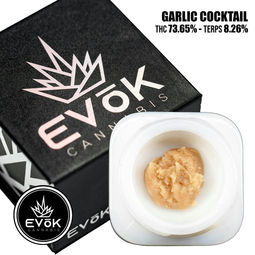 Garlic Cocktail - Live Rosin Badder *SOURCED FROM RAFTER B GROWERS*