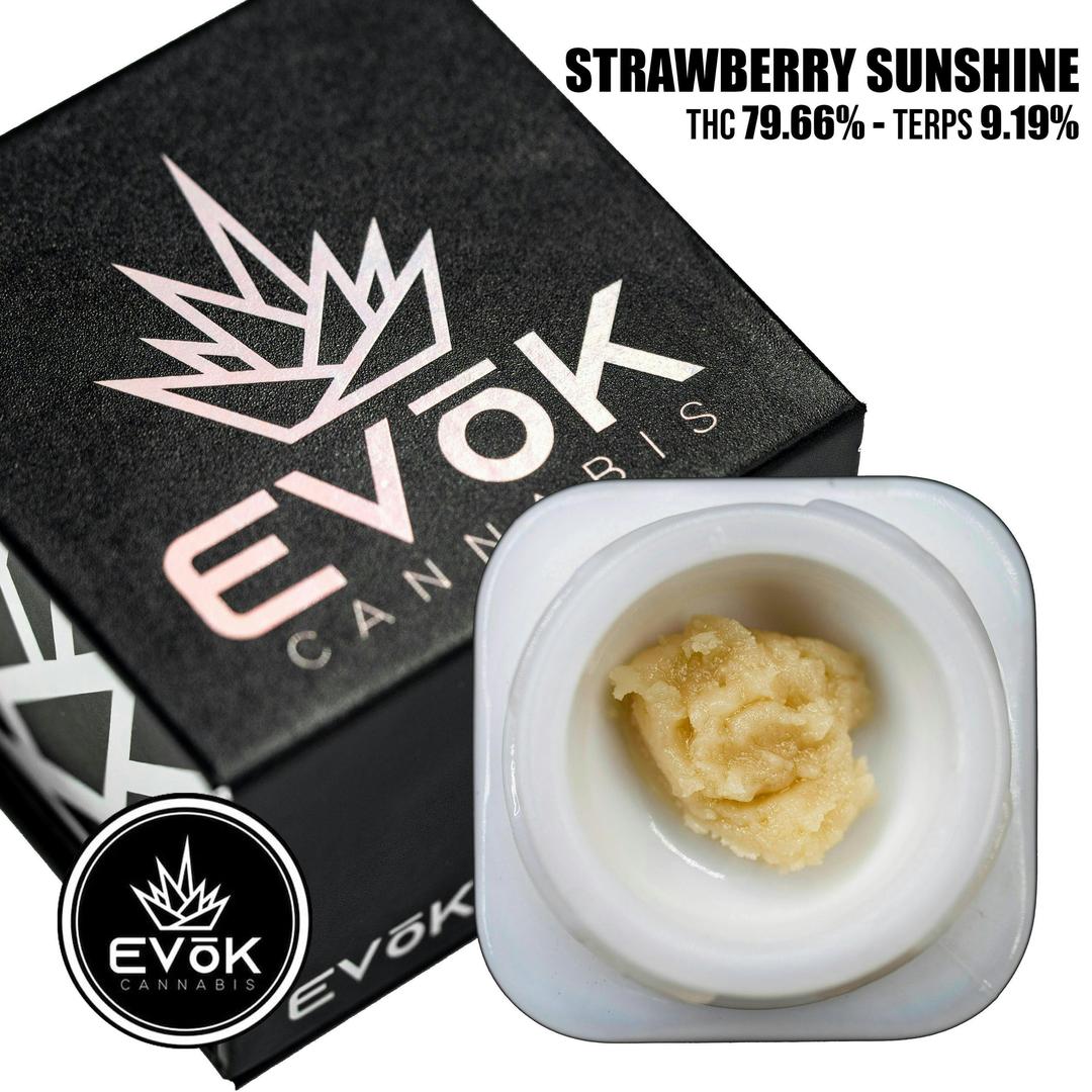 Strawberry Sunshine - Live Rosin Badder *SOURCED FROM RAFTER B*