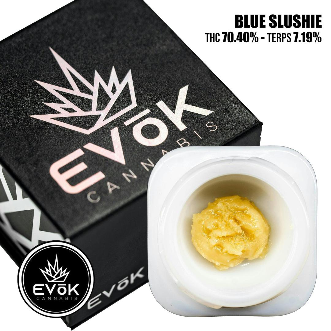 Blue Slushie - Live Rosin Badder *SOURCED FROM RAFTER B GROWERD*