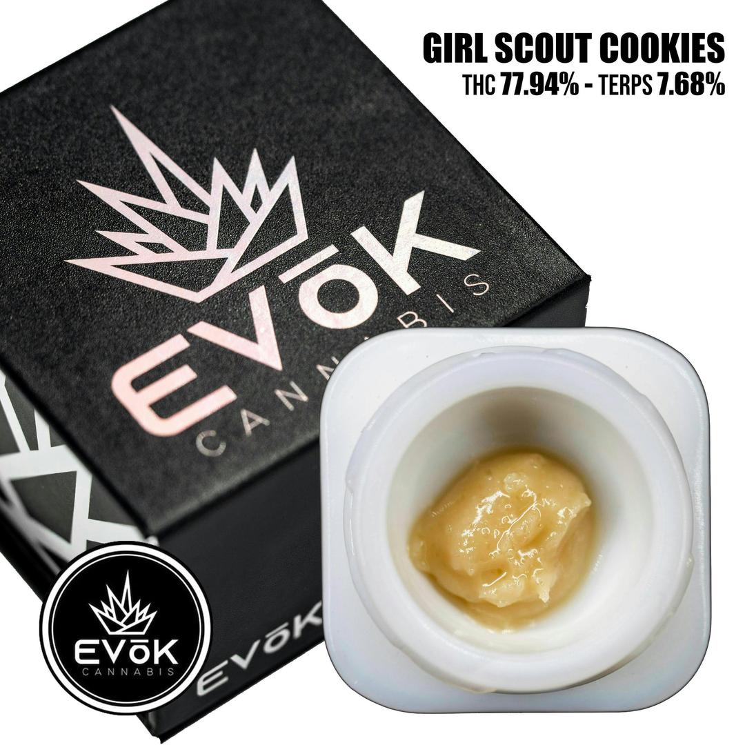 Girl Scout Cookies - Live Rosin Badder *SOURCED FROM DIVINE VENTURES*