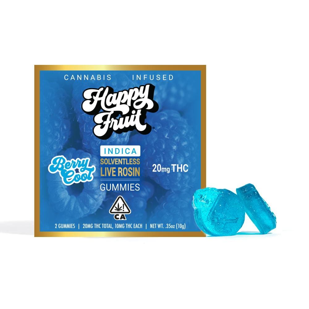 Berry Cool Rosin Gummies (2-Pack) - 20mg THC