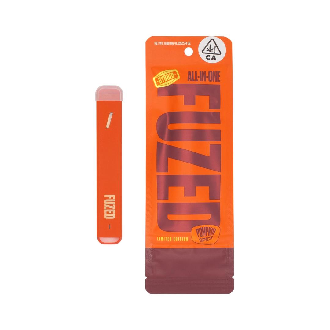 Fuzed 1g All-In-One Vape - Pumpkin Spice - Hybrid