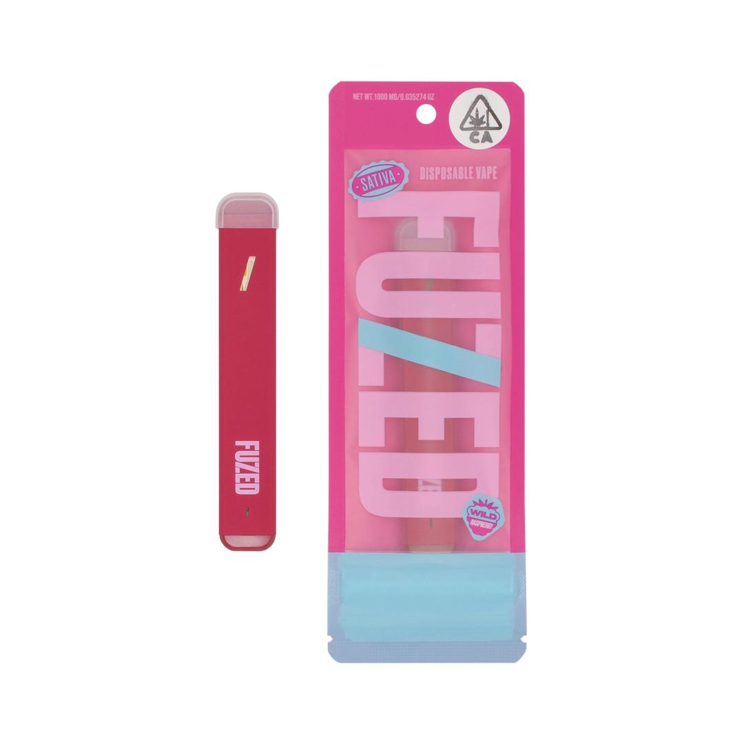 Fuzed 1g All-In-One Vape - Wild Raspberry - Sativa