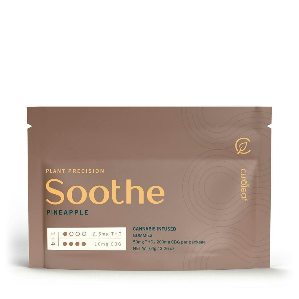 Plant Precision - Soothe Gummies 1:4 ratio THC/CBG