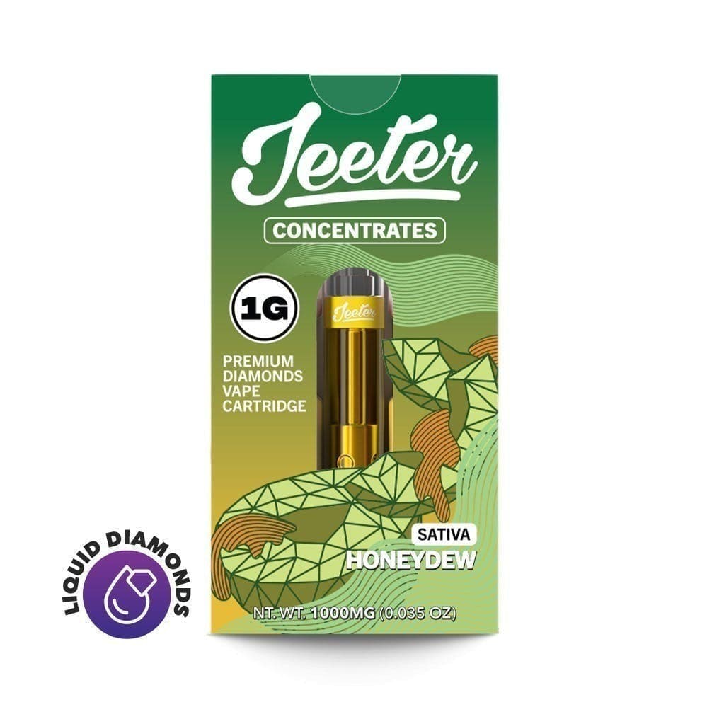 Jeeter Concentrates Diamonds Vape Cartridge - Honeydew