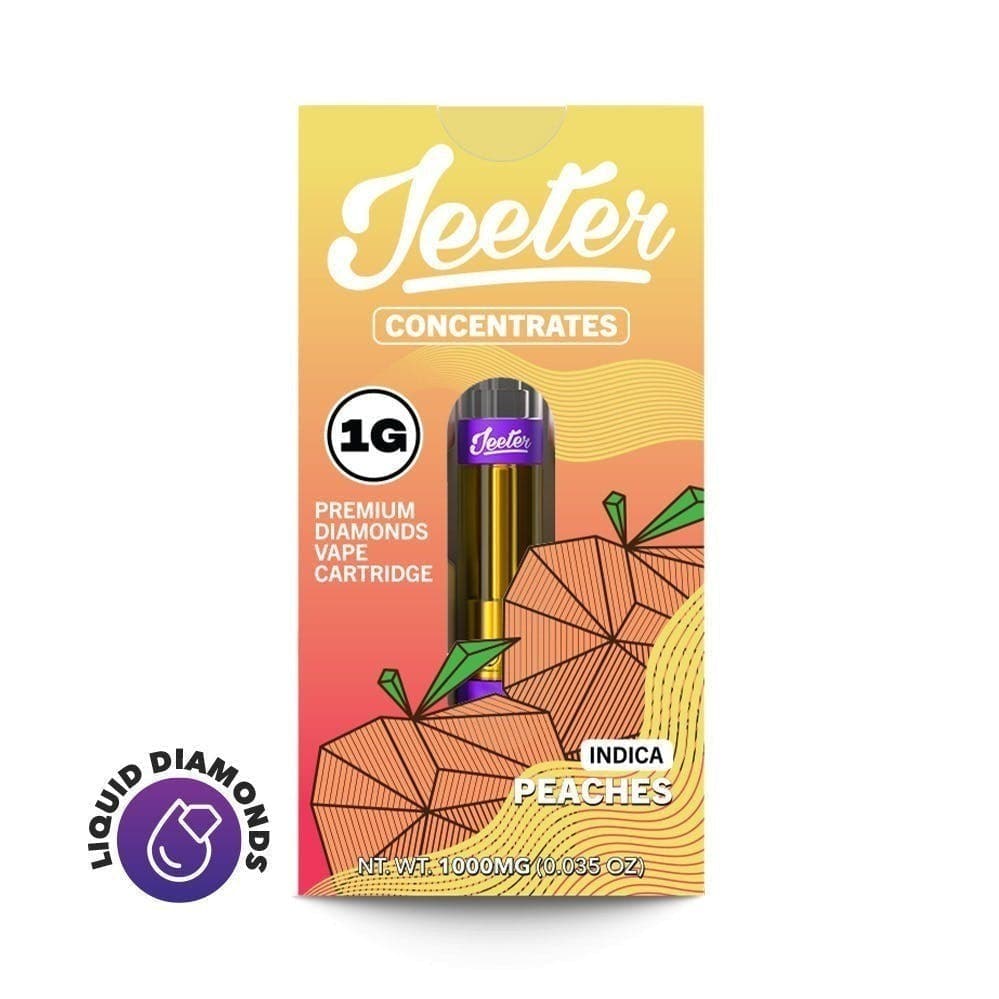 Jeeter Concentrates Diamonds Vape Cartridge - Peaches