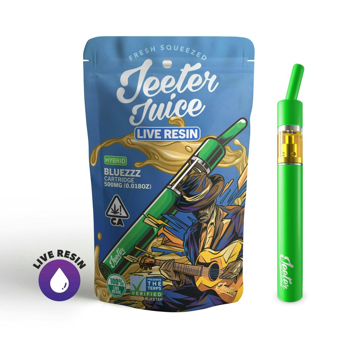 Jeeter Juice Disposable Live Resin Straw - Bluezzz