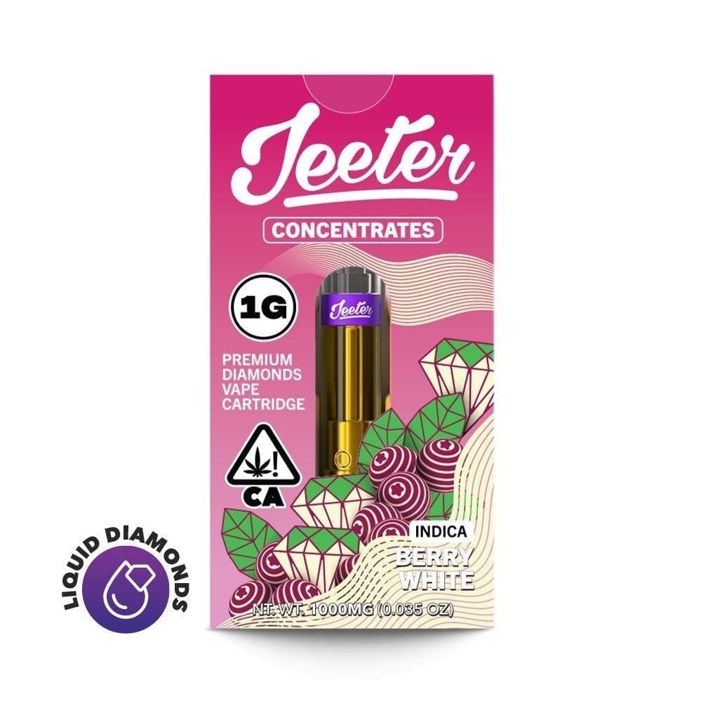 Jeeter Juice Liquid Diamonds Vape Cartridge - Berry White