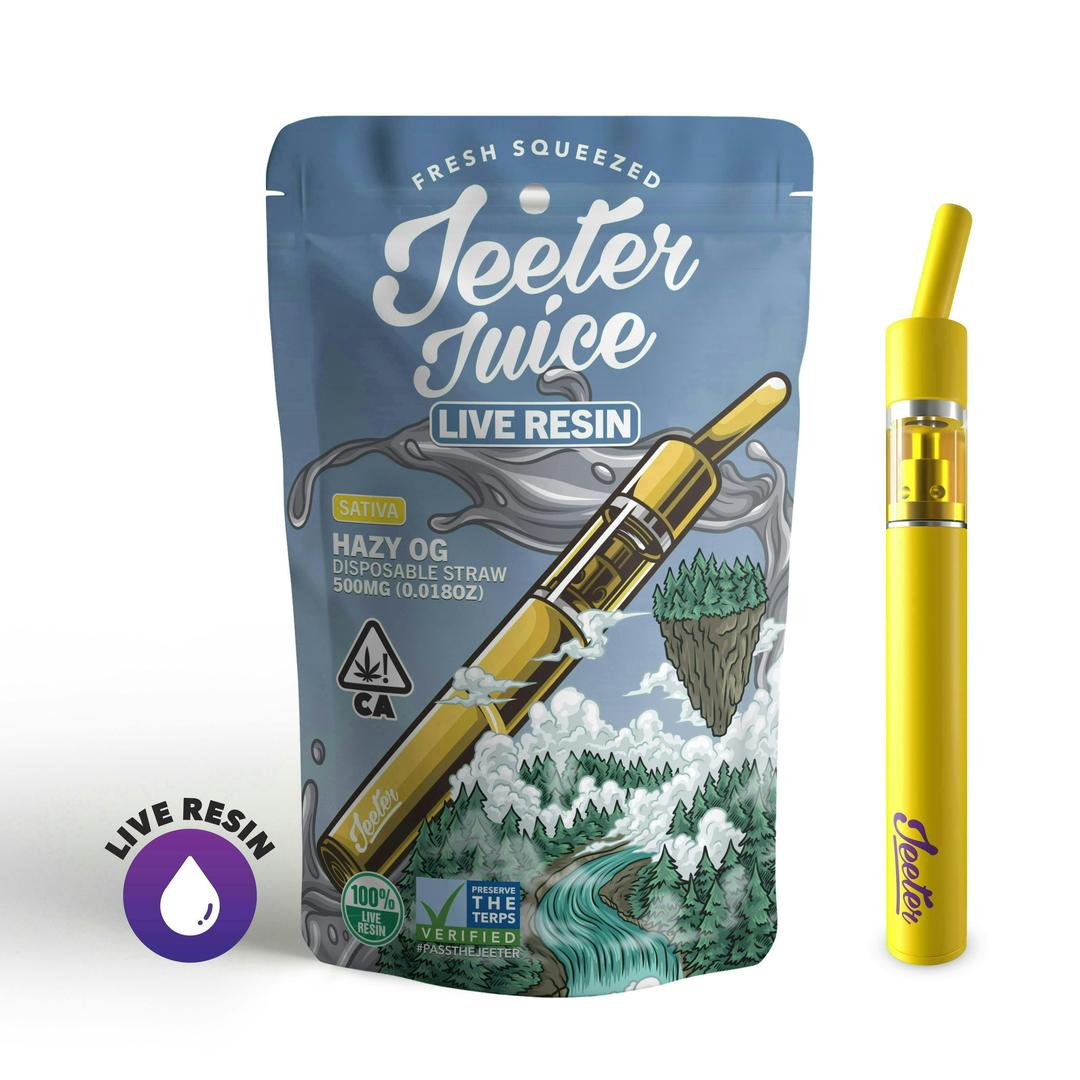 Jeeter Juice Live Resin Disposable - Hazy OG