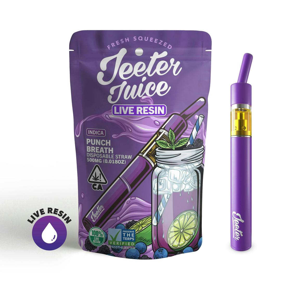 Jeeter Juice Live Resin Disposable - Punch Breath