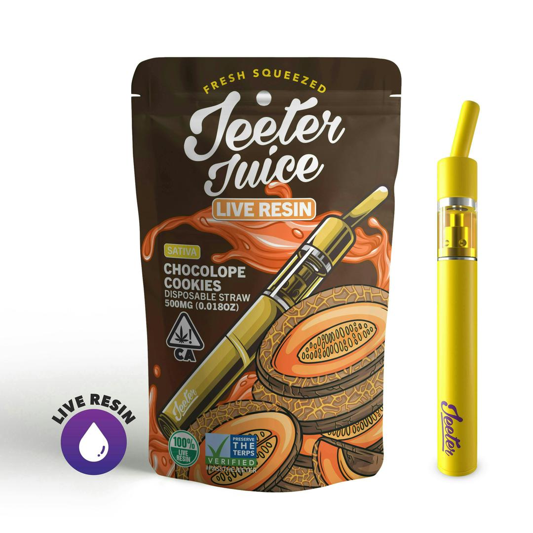 Jeeter Juice Live Resin Disposable Straw - Chocolope Cookies