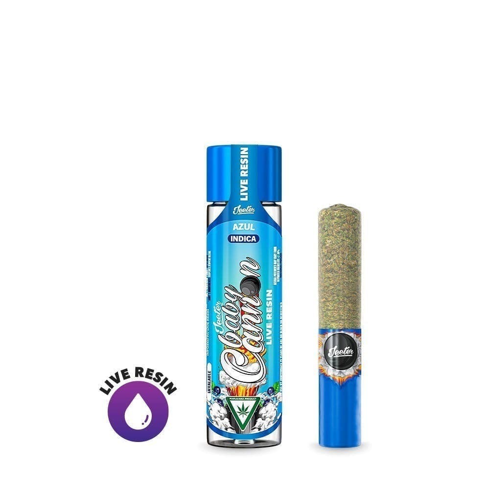 Jeeter Live Resin Infused - Baby Cannon - Azul