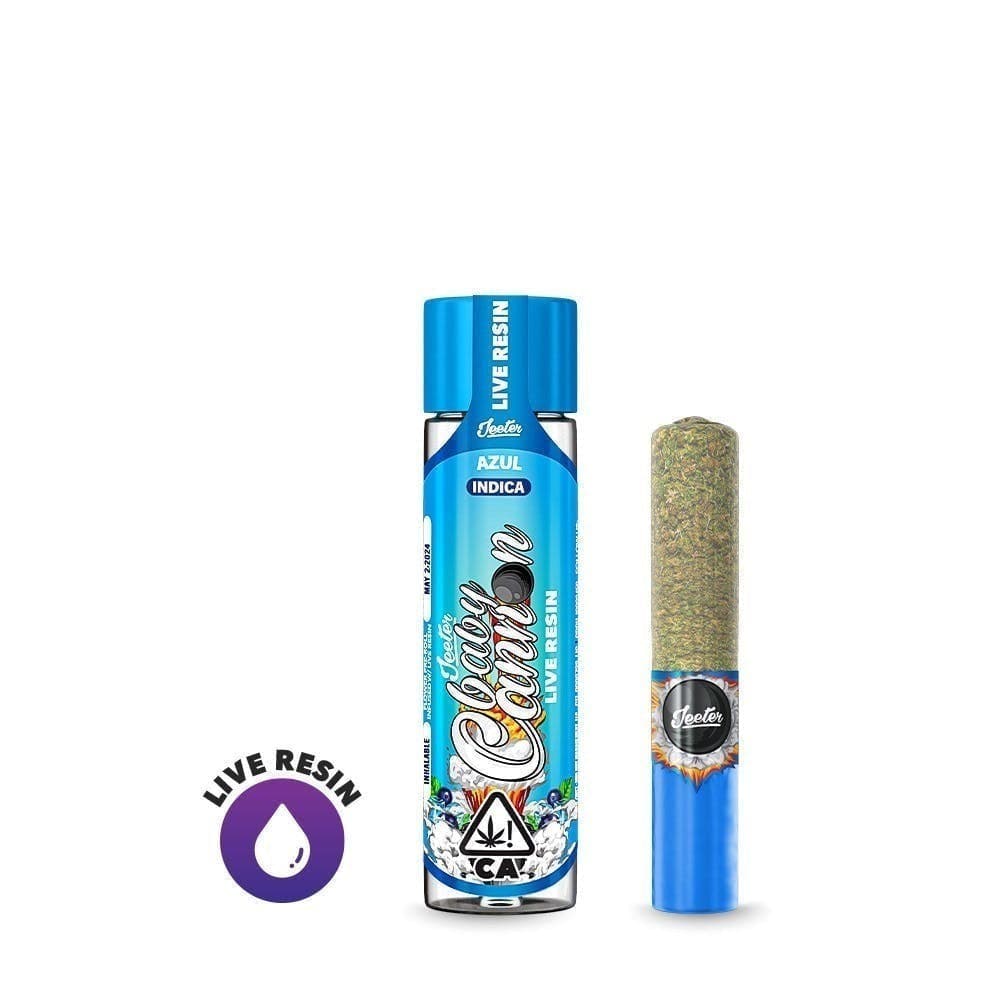 Jeeter Live Resin Infused - Baby Cannon - Azul