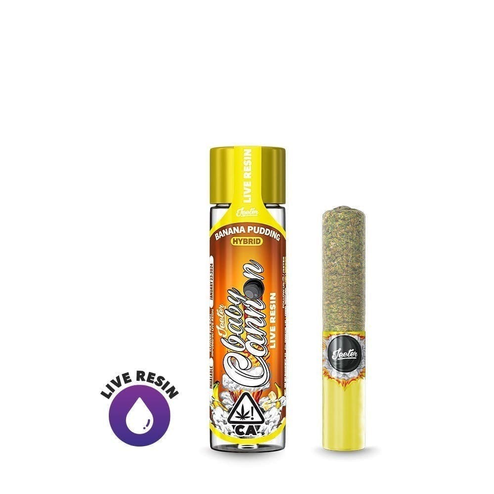 Jeeter Live Resin Infused - Baby Cannon - Banana Pudding