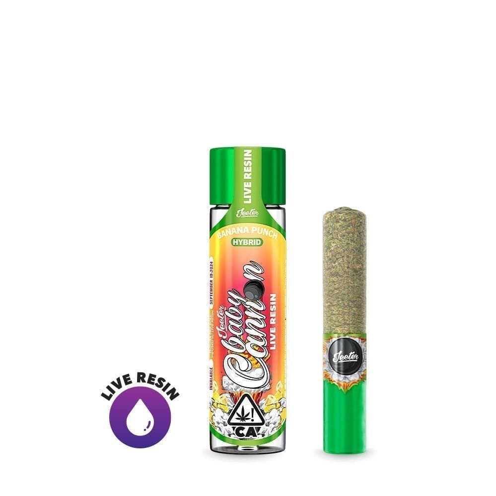 Jeeter Live Resin Infused - Baby Cannon - Banana Punch
