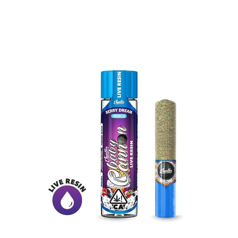 Jeeter Live Resin Infused - Baby Cannon - Berry Dream