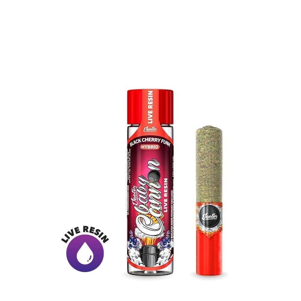 Jeeter Live Resin Infused - Baby Cannon - Black Cherry Funk