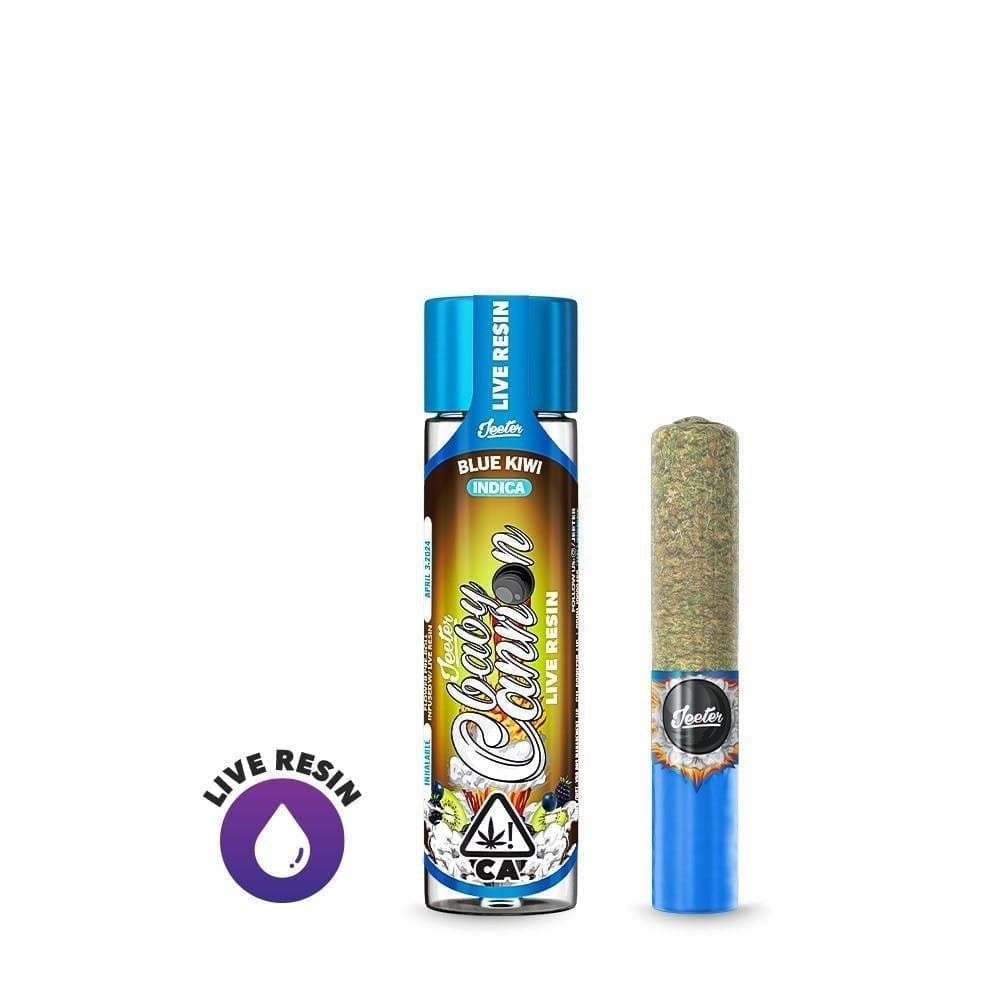 Jeeter Live Resin Infused - Baby Cannon - Blue Kiwi