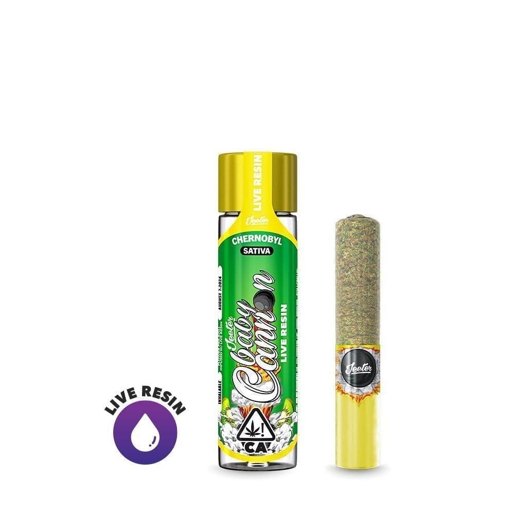 Jeeter Live Resin Infused - Baby Cannon - Chernobyl