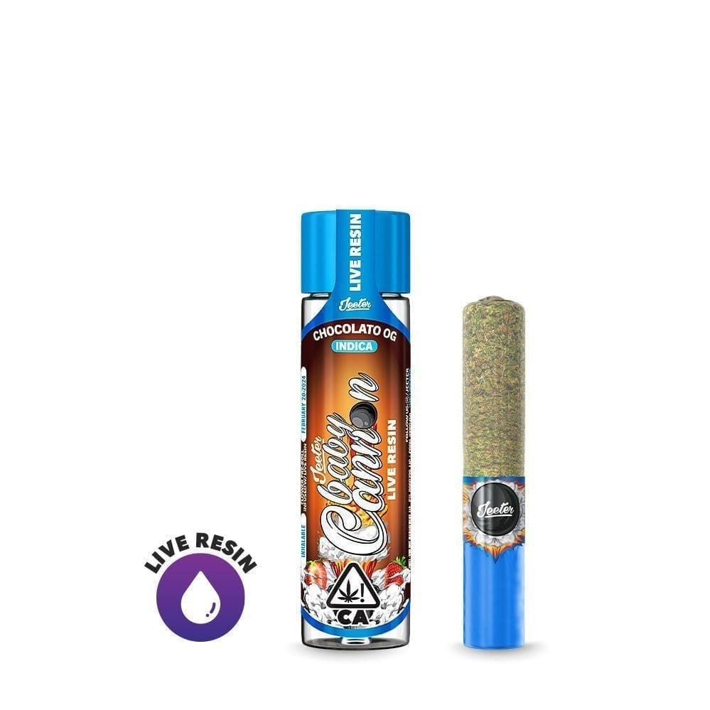 Jeeter Live Resin Infused - Baby Cannon - Chocolato OG