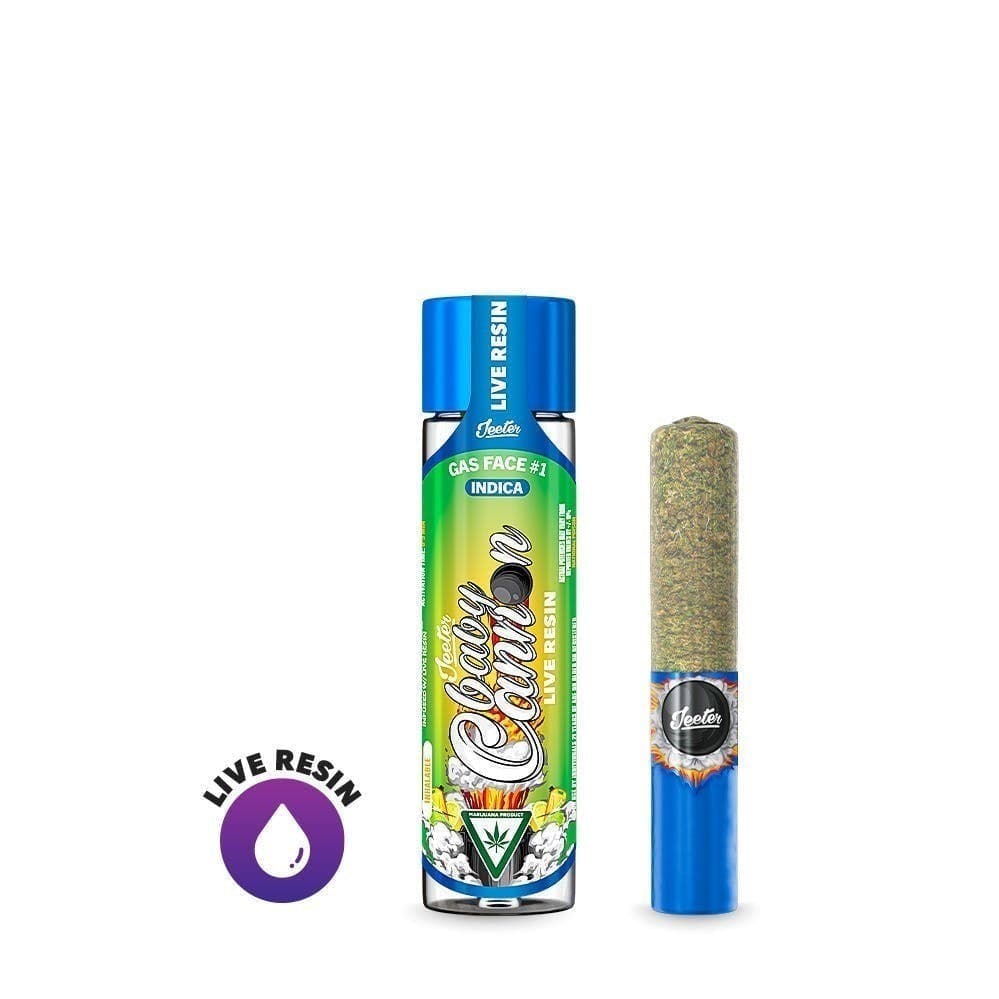 Jeeter Live Resin Infused - Baby Cannon - Gas Face