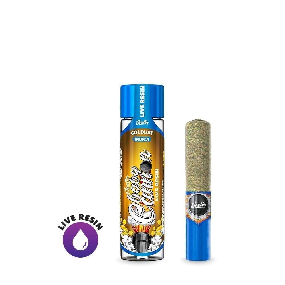 Jeeter Live Resin Infused - Baby Cannon - Goldust