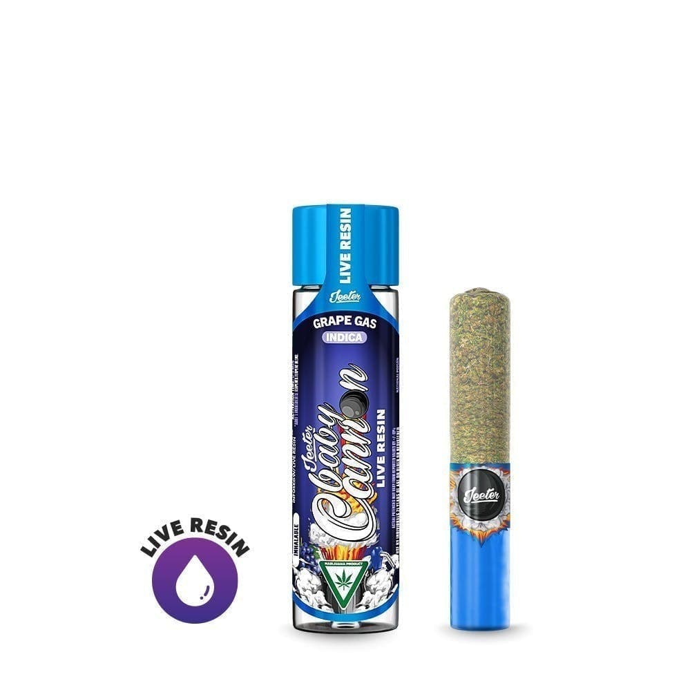 Jeeter Live Resin Infused - Baby Cannon - Grape Gas