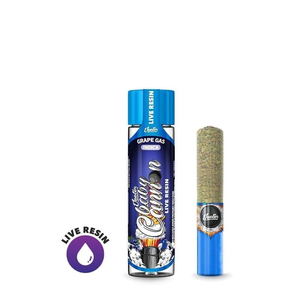 Jeeter Live Resin Infused - Baby Cannon - Grape Gas