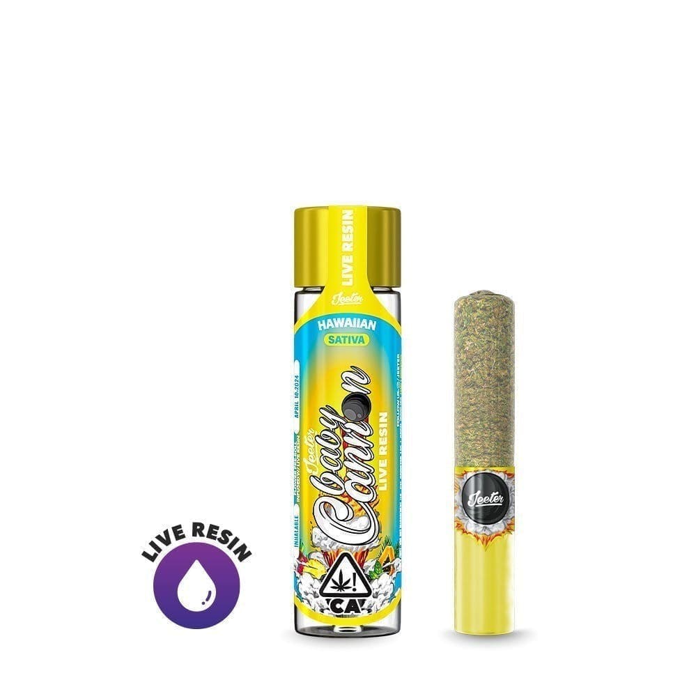 Jeeter Live Resin Infused - Baby Cannon - Hawaiian