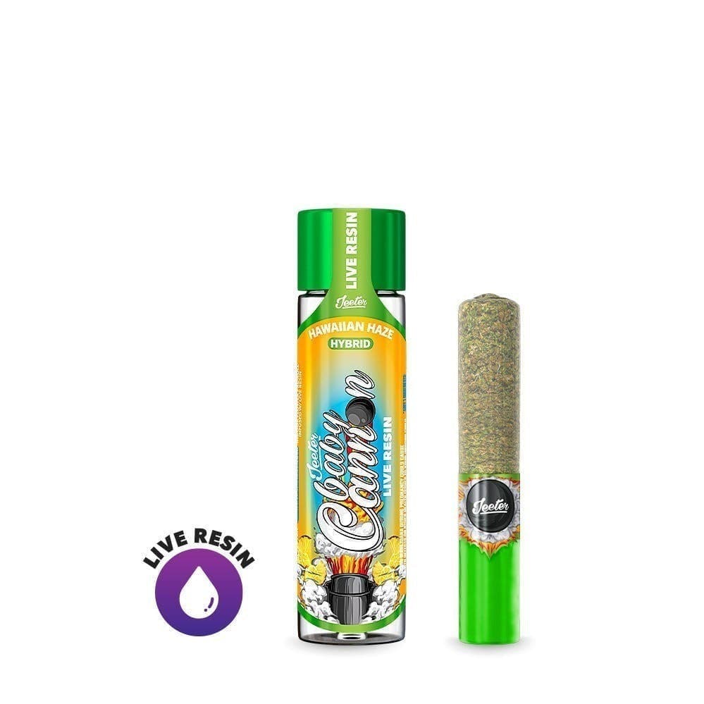 Jeeter Live Resin Infused - Baby Cannon - Hawaiian Haze
